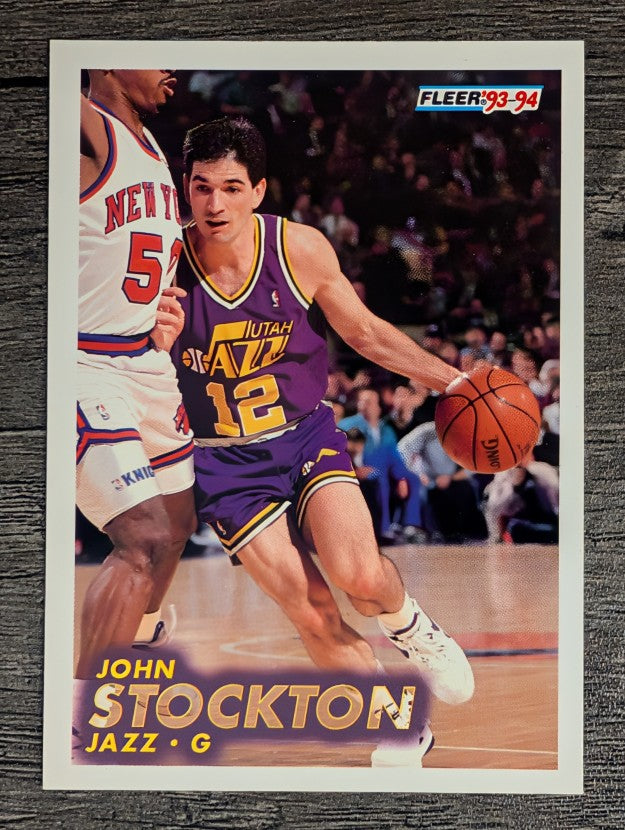 1993-94 Fleer #212 John Stockton