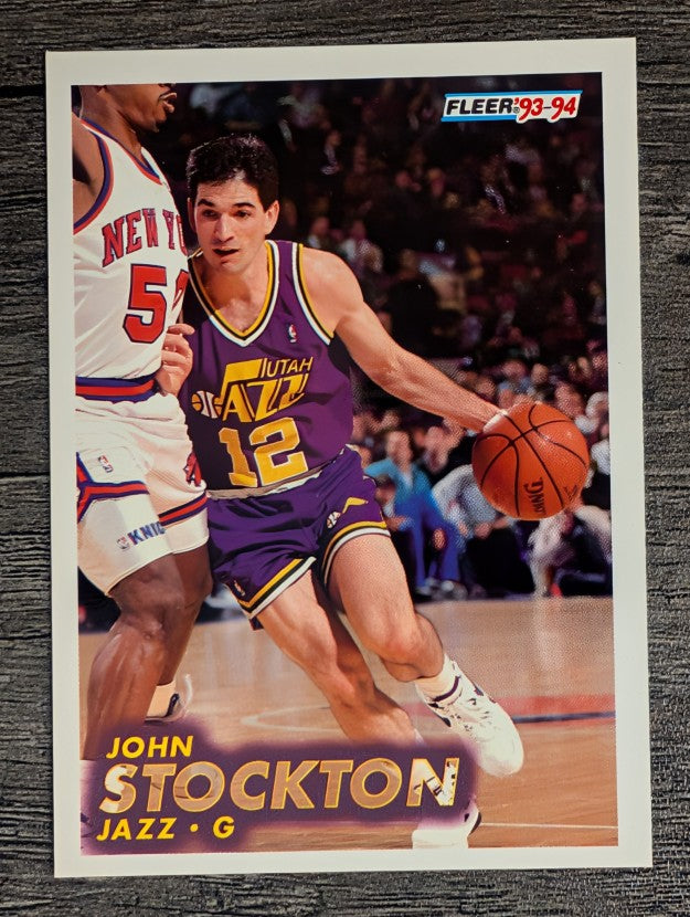 1993-94 Fleer #212 John Stockton (NM)