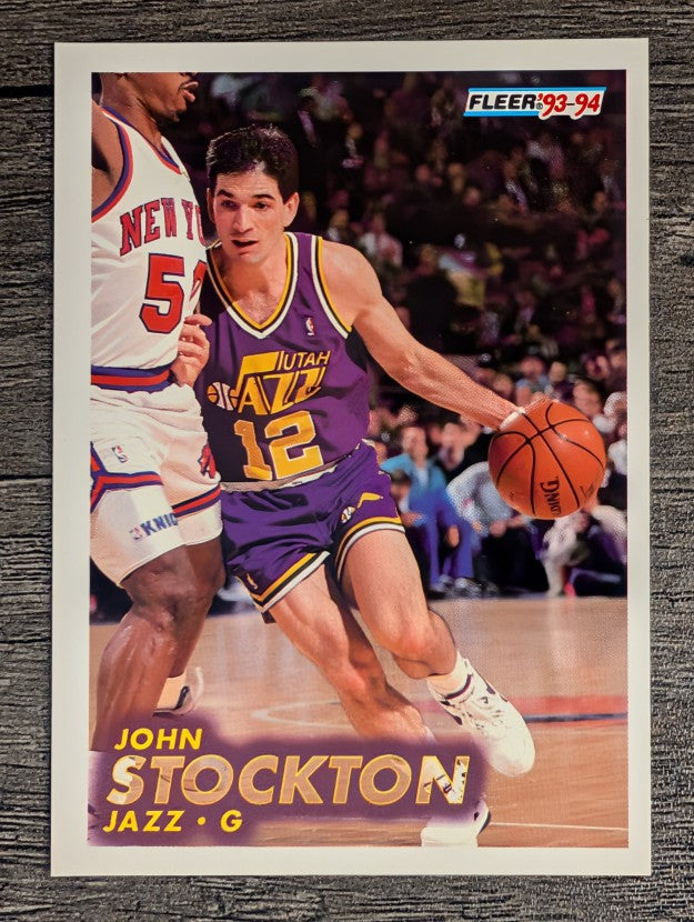 1993-94 Fleer #212 John Stockton (NM)