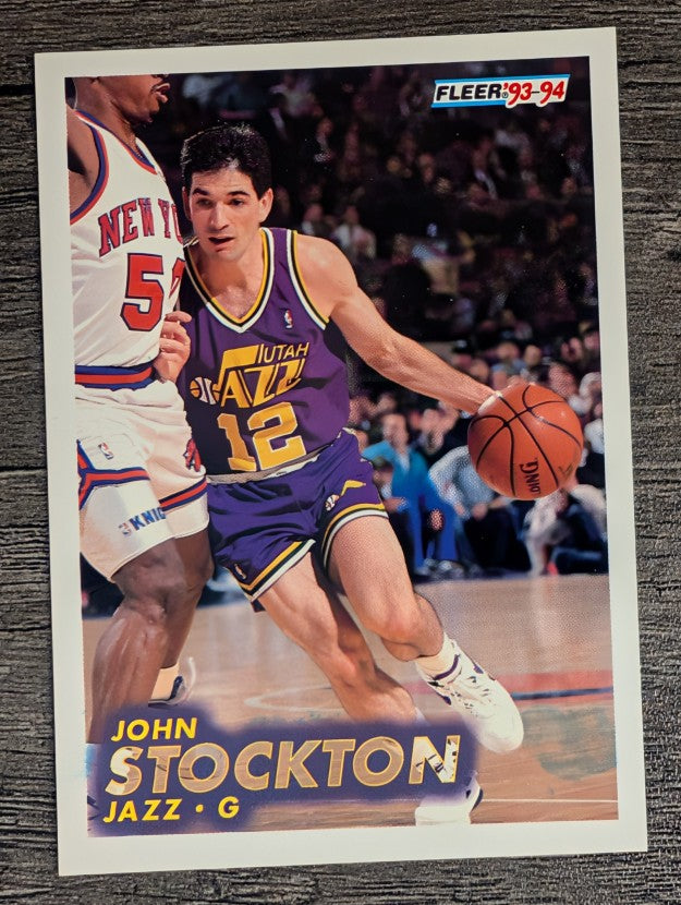 1993-94 Fleer #212 John Stockton