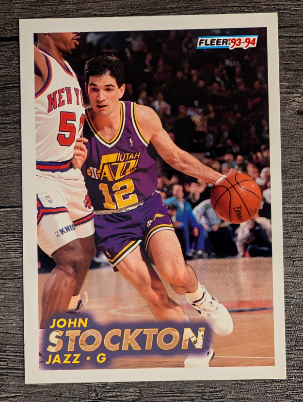 1993-94 Fleer #212 John Stockton