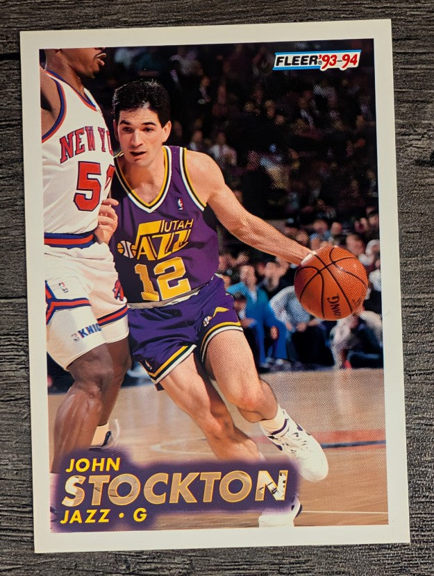 1993-94 Fleer #212 John Stockton