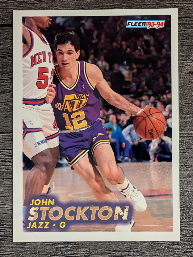 1993-94 Fleer #212 John Stockton