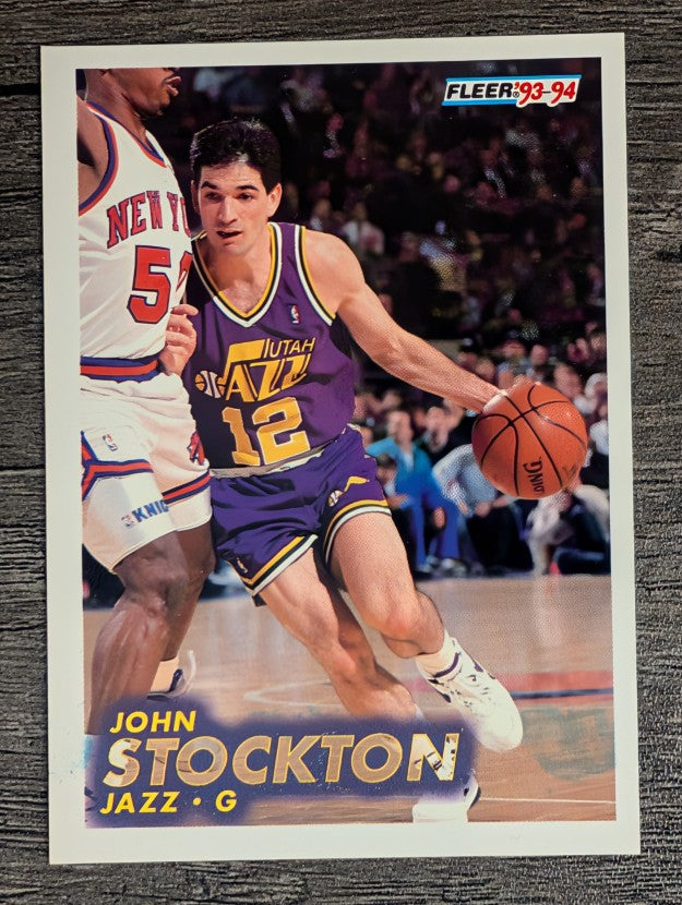 1993-94 Fleer #212 John Stockton (NM)