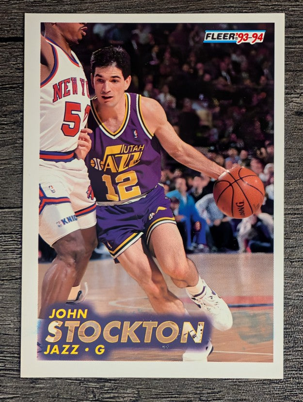 1993-94 Fleer #212 John Stockton (NM)