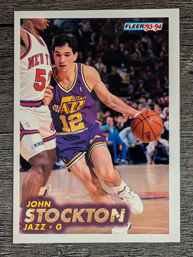 1993-94 Fleer #212 John Stockton (NM)