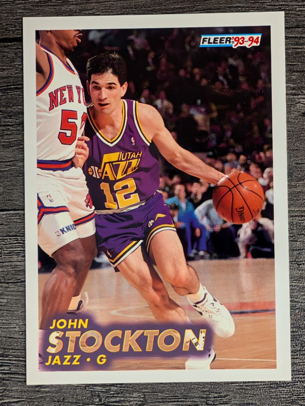 1993-94 Fleer #212 John Stockton (NM)