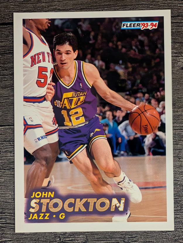 1993-94 Fleer #212 John Stockton