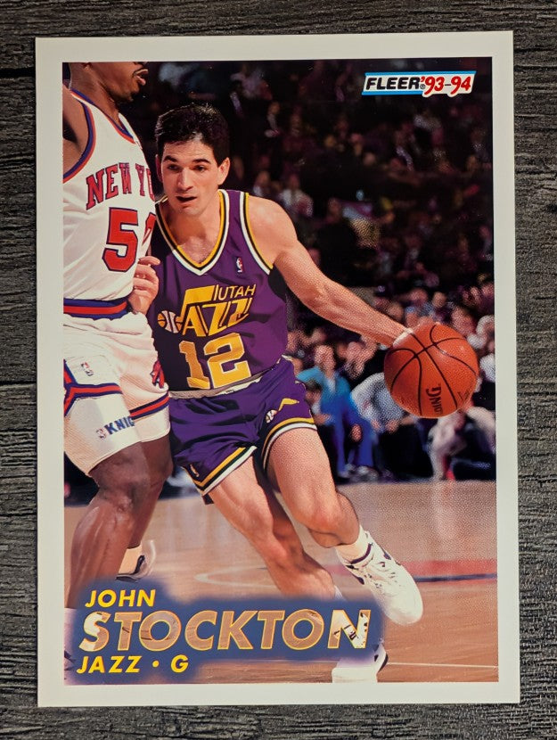 1993-94 Fleer #212 John Stockton (NM)
