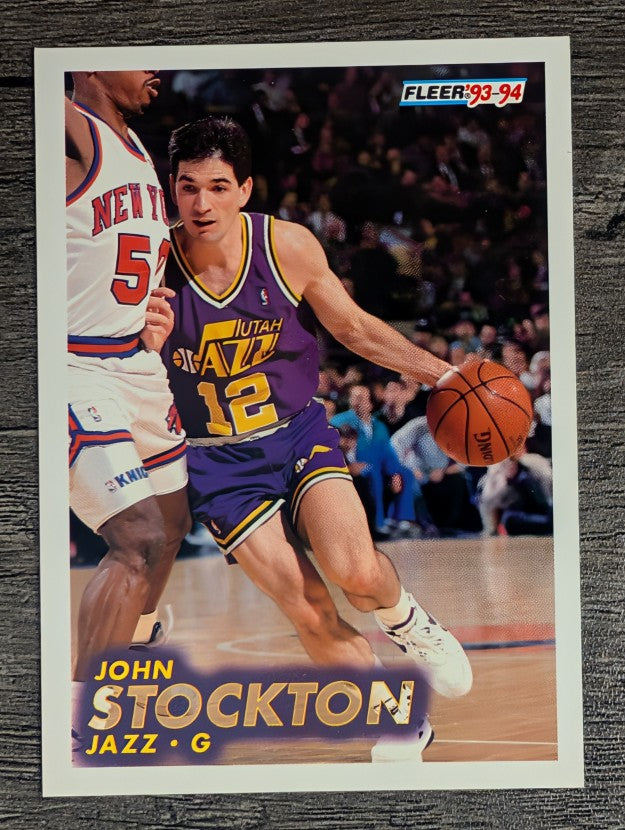 1993-94 Fleer #212 John Stockton (NM)