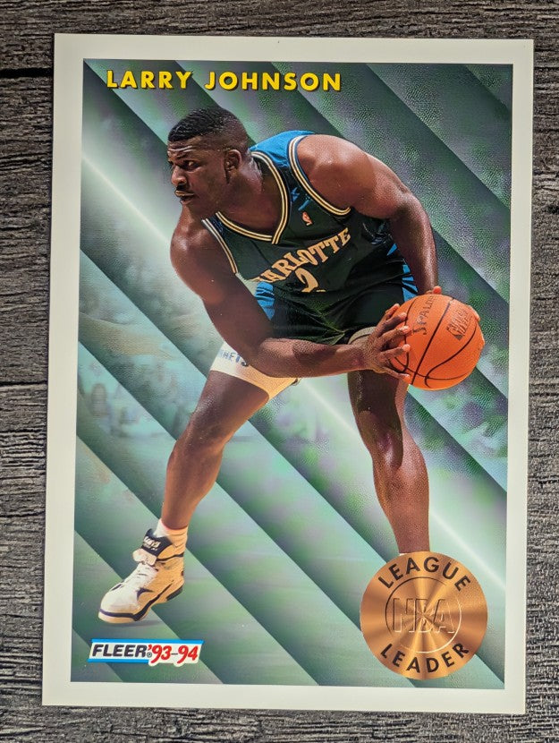 1993-94 Fleer #223 Larry Johnson LL