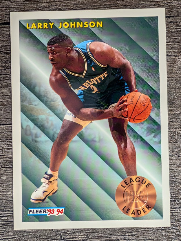 1993-94 Fleer #223 Larry Johnson LL