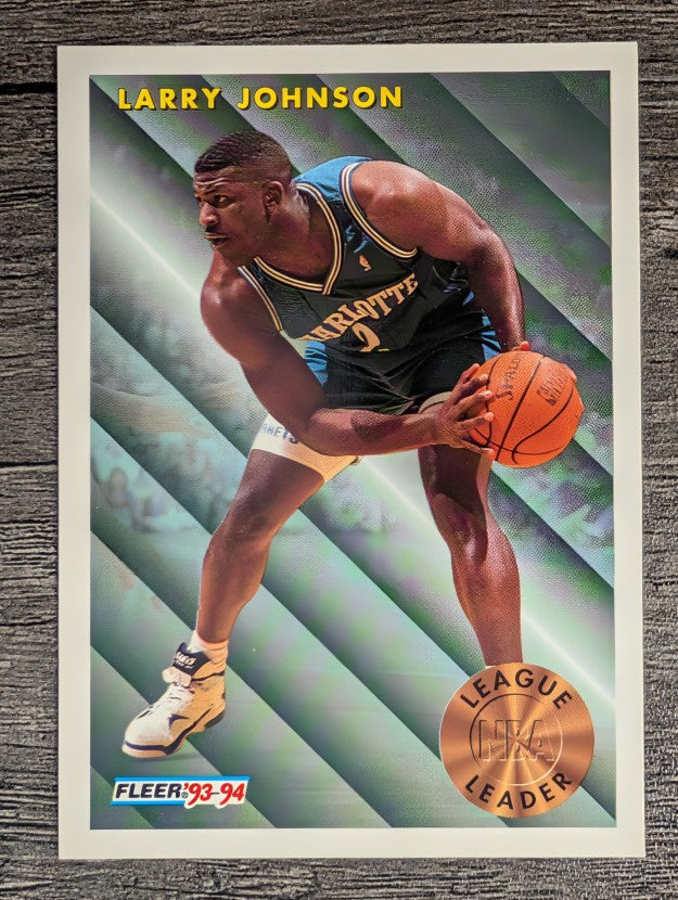 1993-94 Fleer #223 Larry Johnson LL