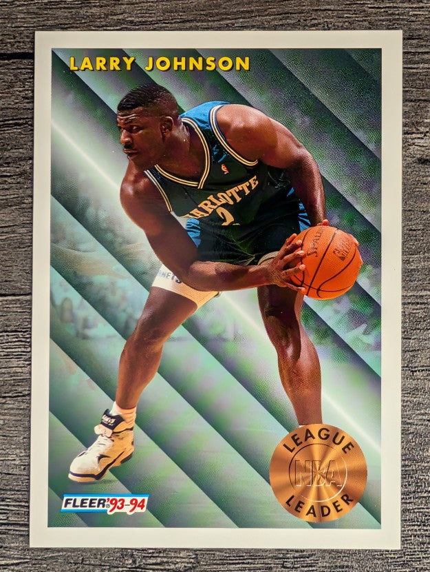 1993-94 Fleer #223 Larry Johnson LL