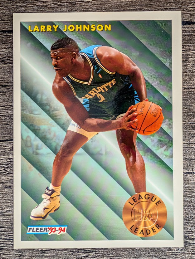 1993-94 Fleer #223 Larry Johnson LL