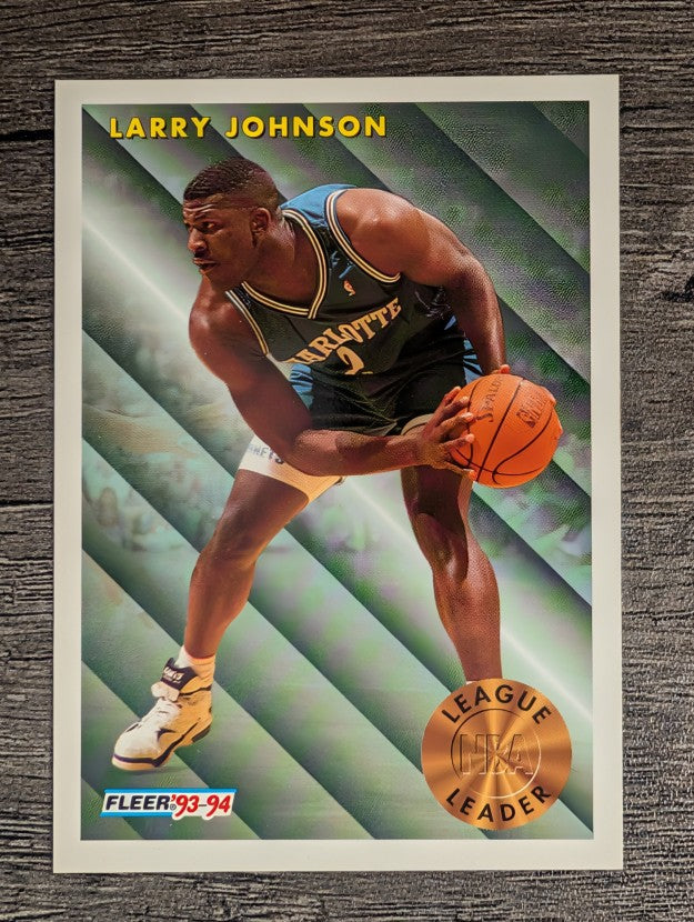 1993-94 Fleer #223 Larry Johnson LL