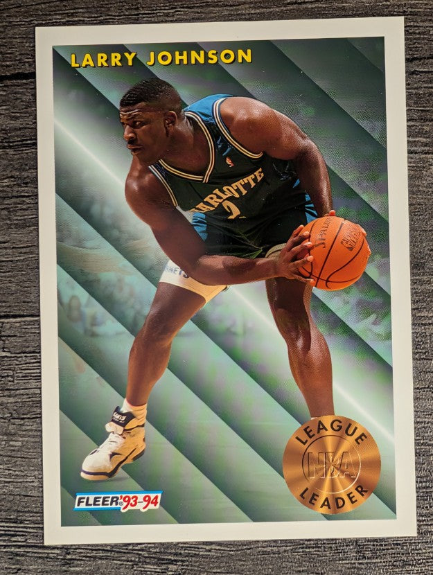 1993-94 Fleer #223 Larry Johnson LL