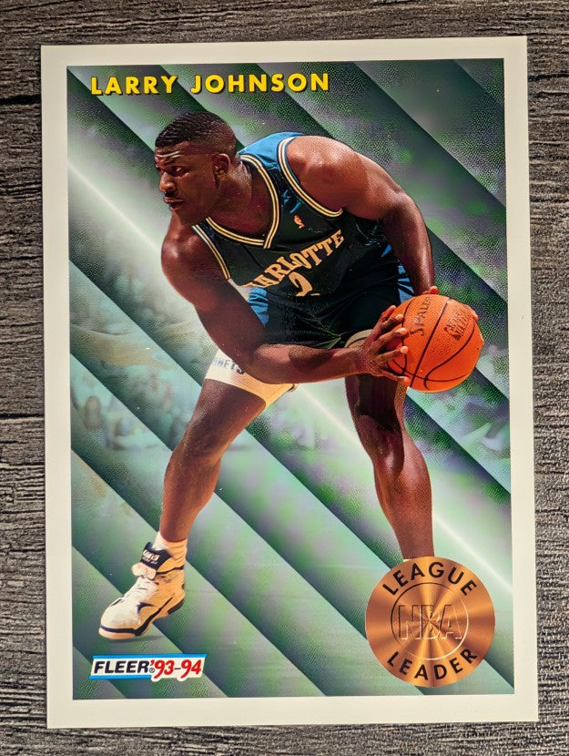 1993-94 Fleer #223 Larry Johnson LL