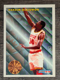 1993-94 Fleer #225 Hakeem Olajuwon LL (NM)