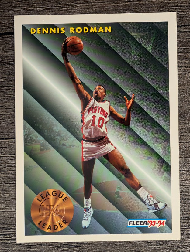 1993-94 Fleer #227 Dennis Rodman LL (NM)