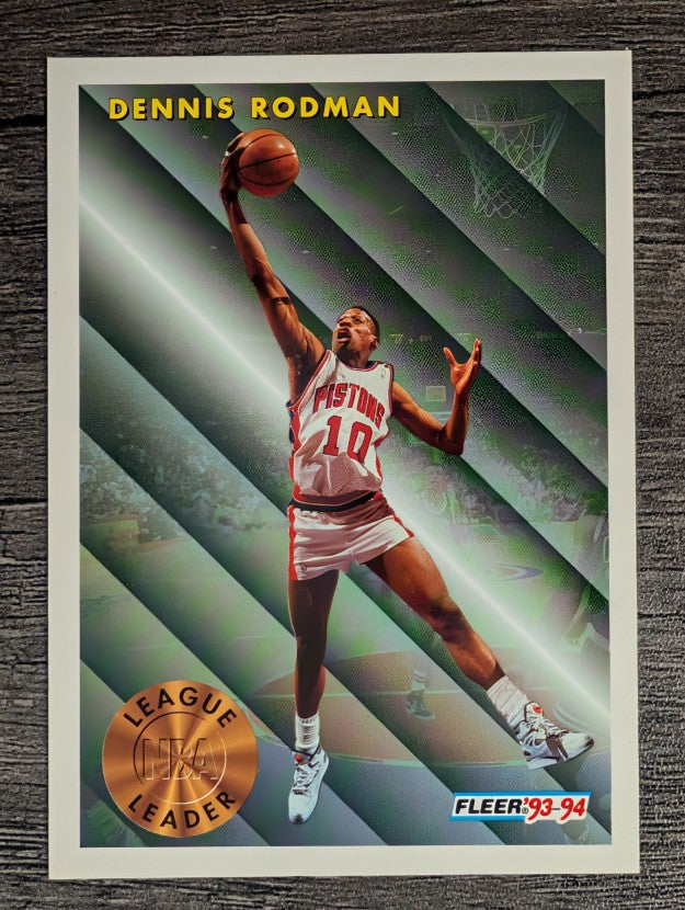 1993-94 Fleer #227 Dennis Rodman LL