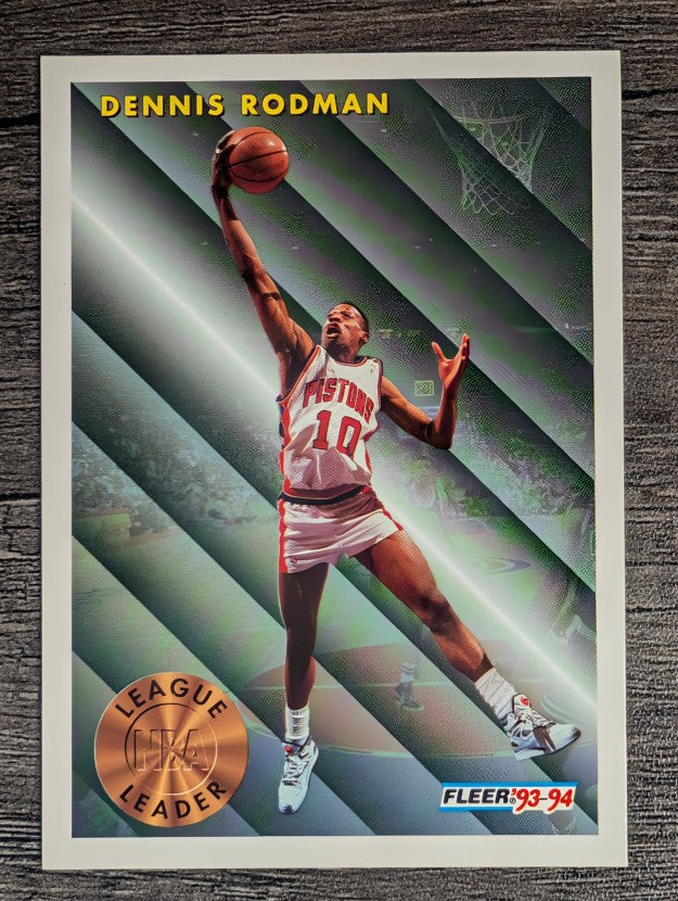1993-94 Fleer #227 Dennis Rodman LL