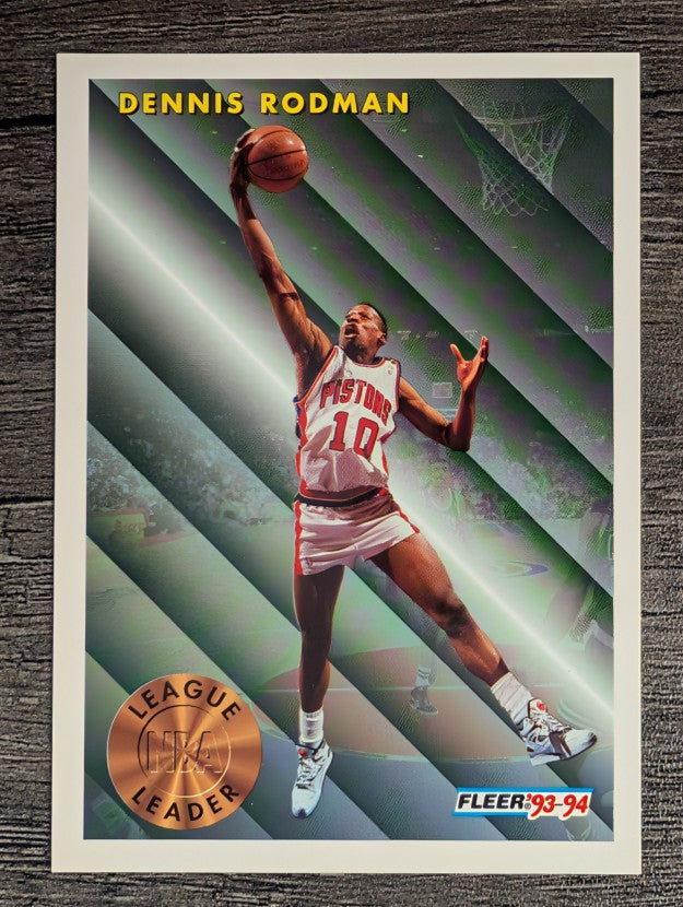 1993-94 Fleer #227 Dennis Rodman LL