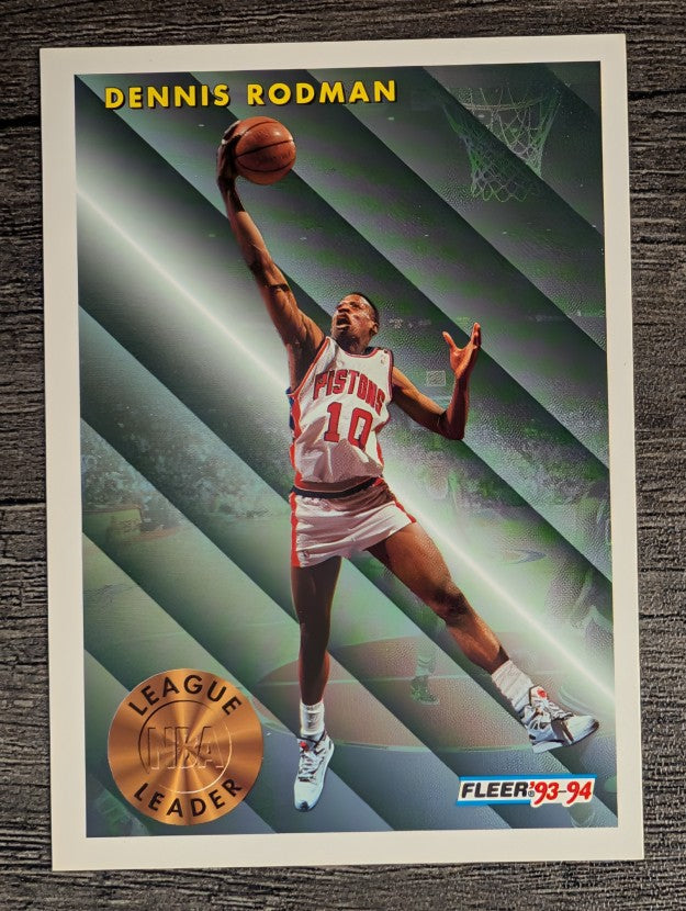 1993-94 Fleer #227 Dennis Rodman LL