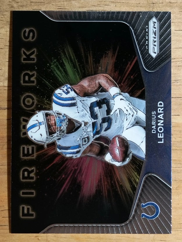 2020 Panini Prizm Fireworks #22 Darius Leonard