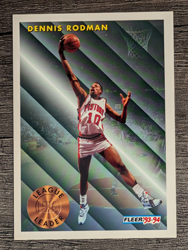 1993-94 Fleer #227 Dennis Rodman LL