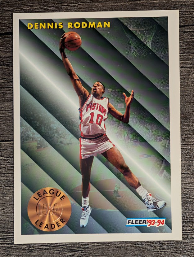 1993-94 Fleer #227 Dennis Rodman LL (NM)