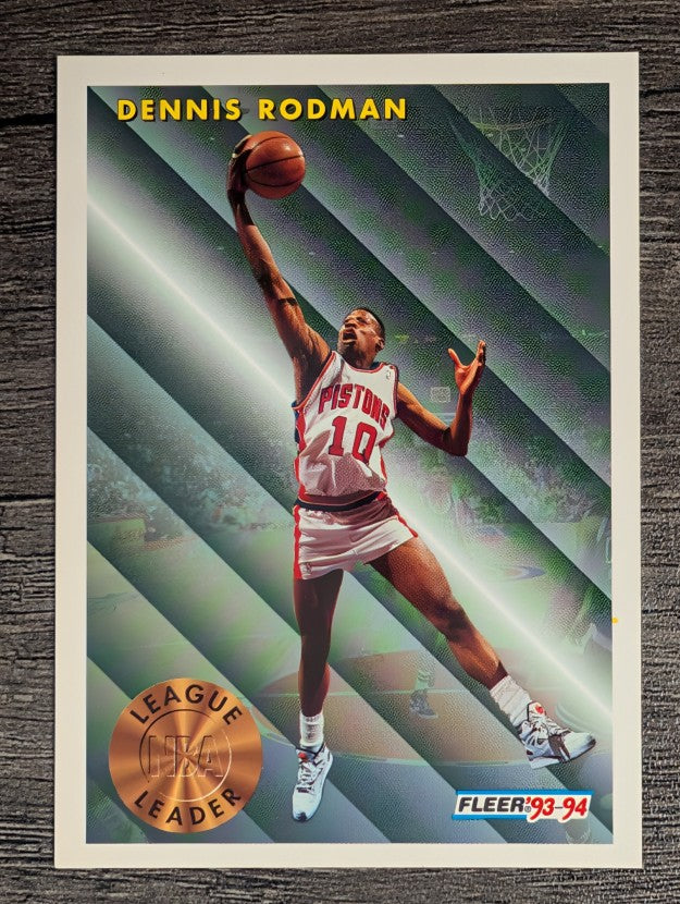 1993-94 Fleer #227 Dennis Rodman LL