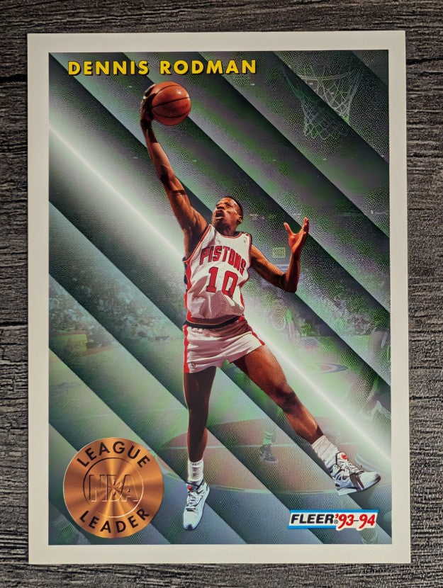 1993-94 Fleer #227 Dennis Rodman LL