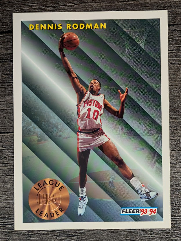 1993-94 Fleer #227 Dennis Rodman LL