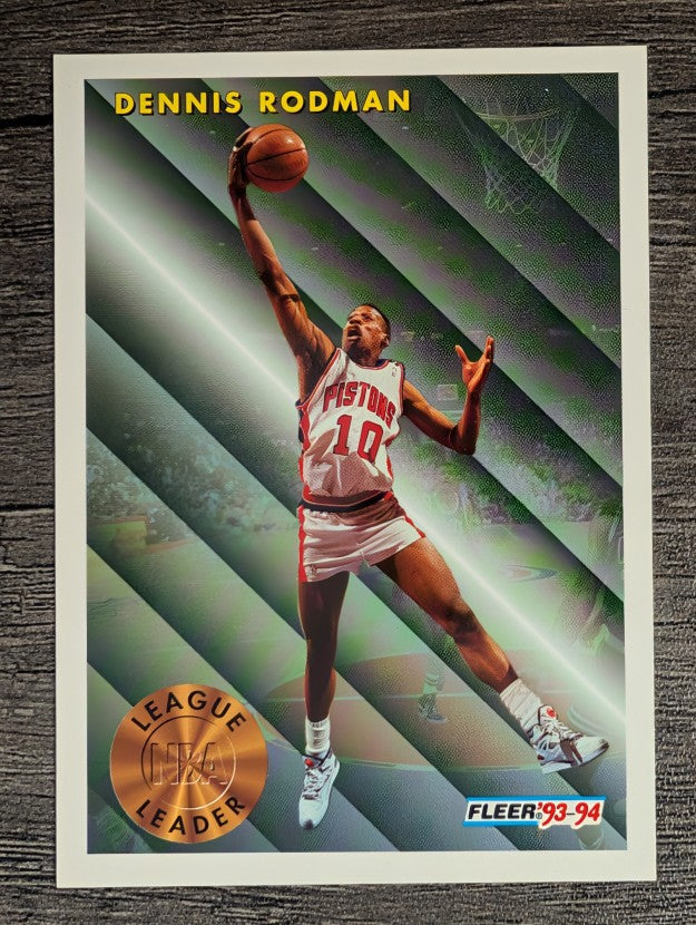 1993-94 Fleer #227 Dennis Rodman LL