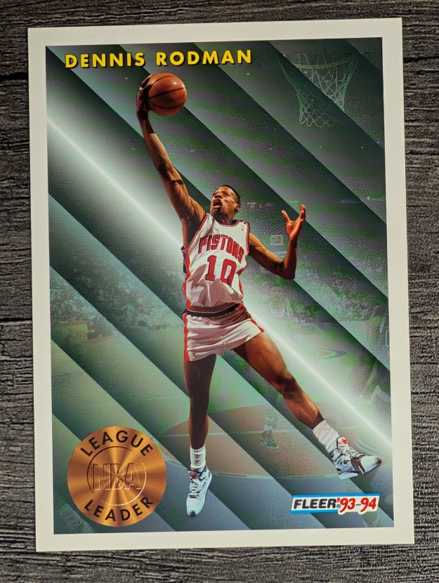 1993-94 Fleer #227 Dennis Rodman LL