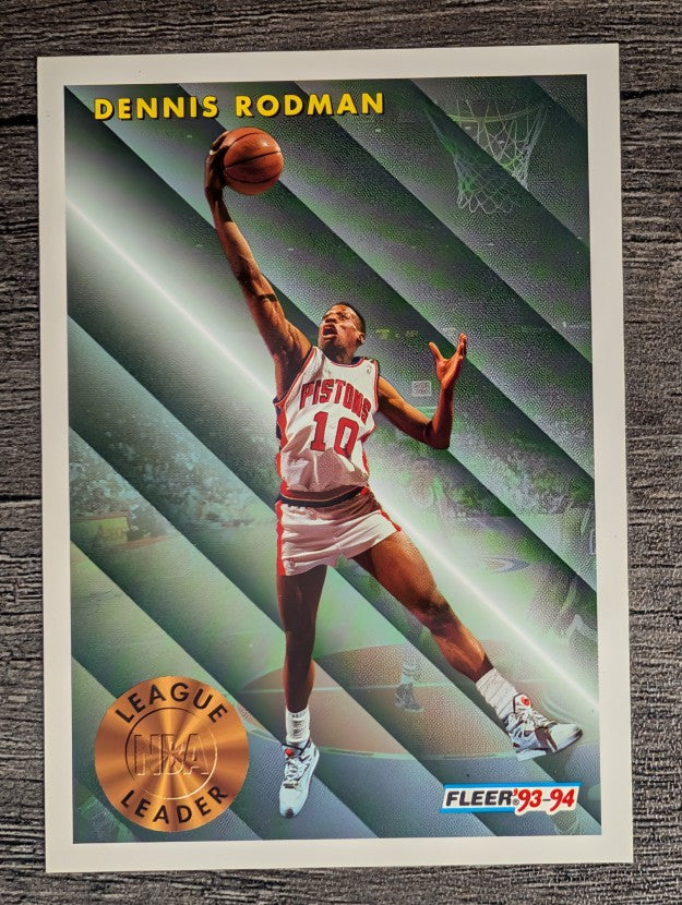 1993-94 Fleer #227 Dennis Rodman LL