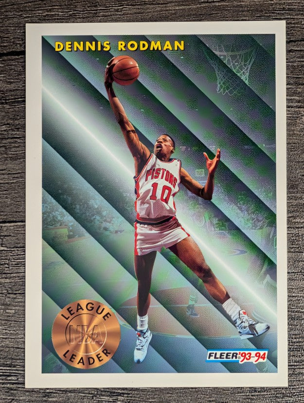 1993-94 Fleer #227 Dennis Rodman LL (NM)