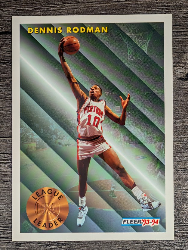 1993-94 Fleer #227 Dennis Rodman LL