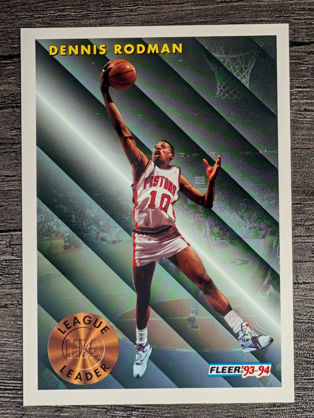 1993-94 Fleer #227 Dennis Rodman LL