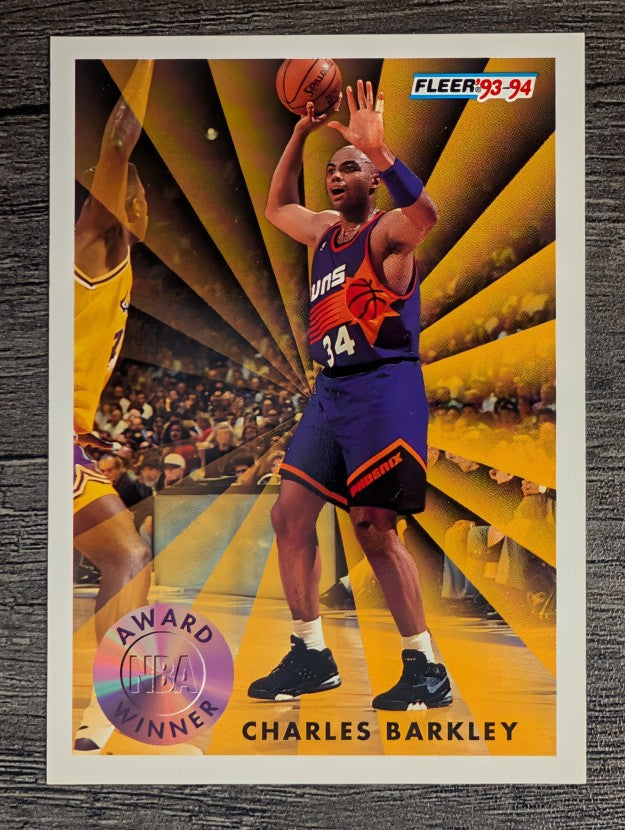 1993-94 Fleer #229 Charles Barkley AW