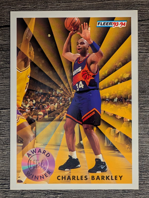 1993-94 Fleer #229 Charles Barkley AW