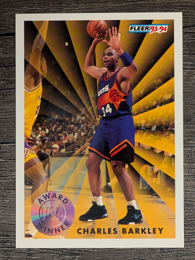 1993-94 Fleer #229 Charles Barkley AW