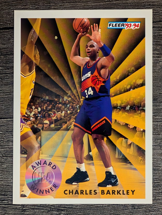 1993-94 Fleer #229 Charles Barkley AW