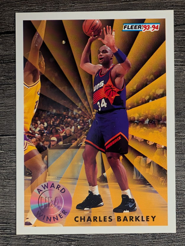 1993-94 Fleer #229 Charles Barkley AW