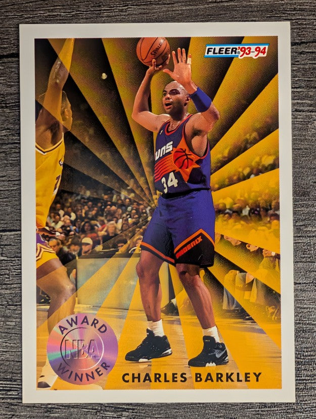 1993-94 Fleer #229 Charles Barkley AW