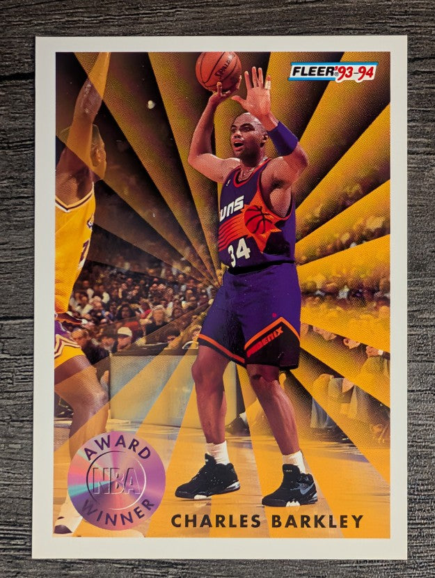 1993-94 Fleer #229 Charles Barkley AW