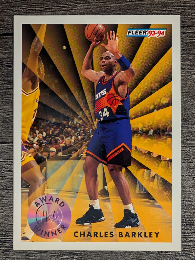 1993-94 Fleer #229 Charles Barkley AW
