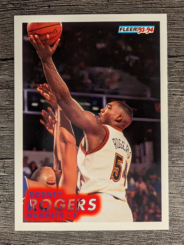 1993-94 Fleer #278 Rodney Rogers RC