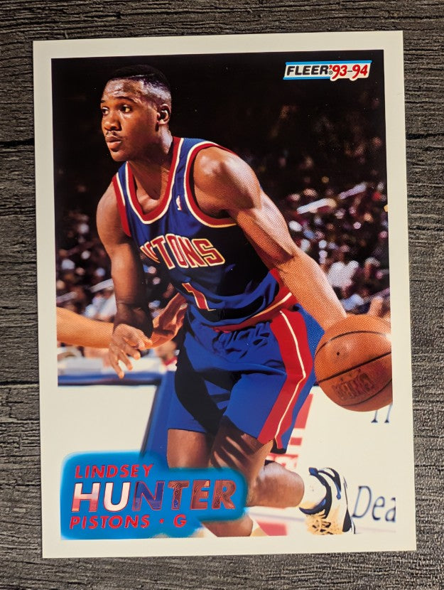 1993-94 Fleer #283 Lindsey Hunter RC